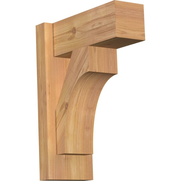 Ekena Millwork Westlake Block Smooth Outlooker, Western Red Cedar, 5 1/2"W x 12"D x 16"H OUT06X12X16WTL05SWR - main